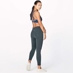 Lululemon Align Pant II (25") Melanite (Blue / Grey) Size 8